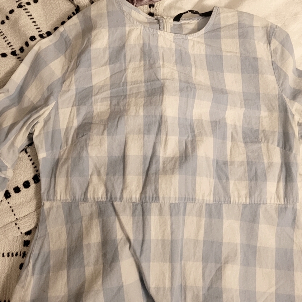 Baby Blue Bell Sleeved shirt